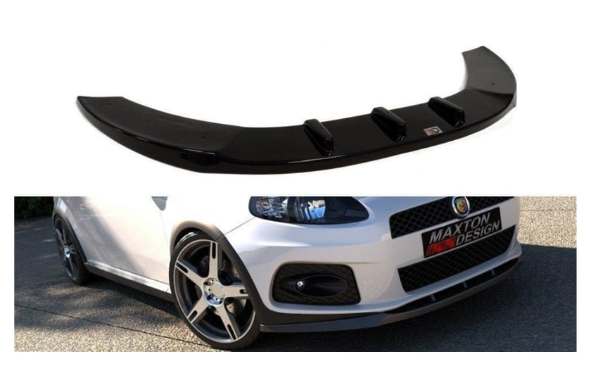 Splitter Fiat Grande Punto Abarth przód v.1 Gloss Black