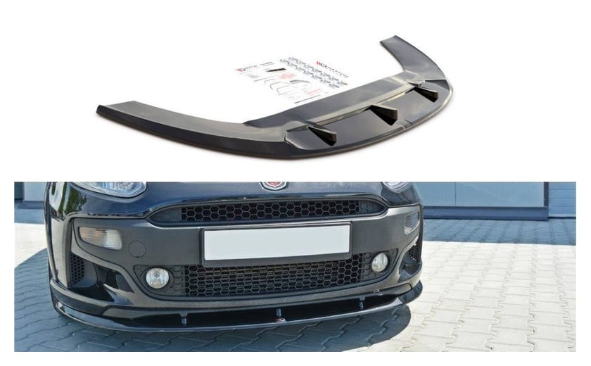 Splitter Fiat Punto Evo Abarth przód Gloss Black