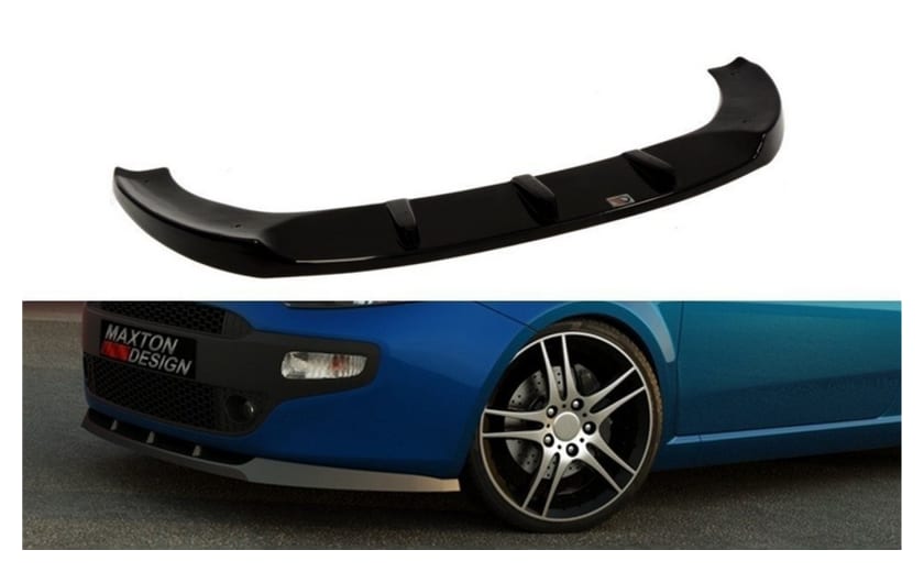 Splitter Fiat Punto przód Gloss Black