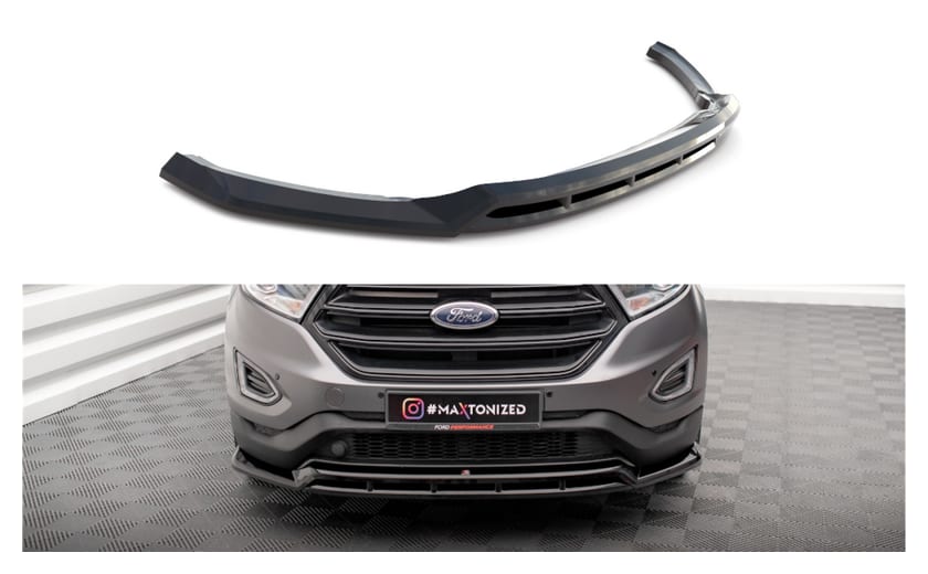 Splitter Ford Edge II przód Gloss Black