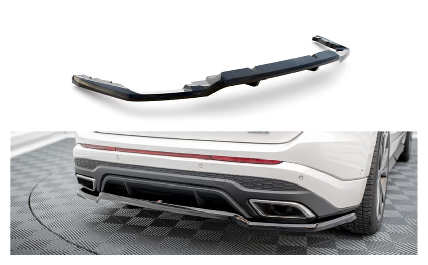 Splitter Ford Edge II Sport Tył Środkowy z Dyfuzorem