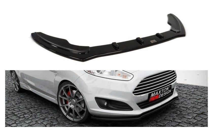 Splitter Ford Fiesta VII Facelift przód Gloss Black