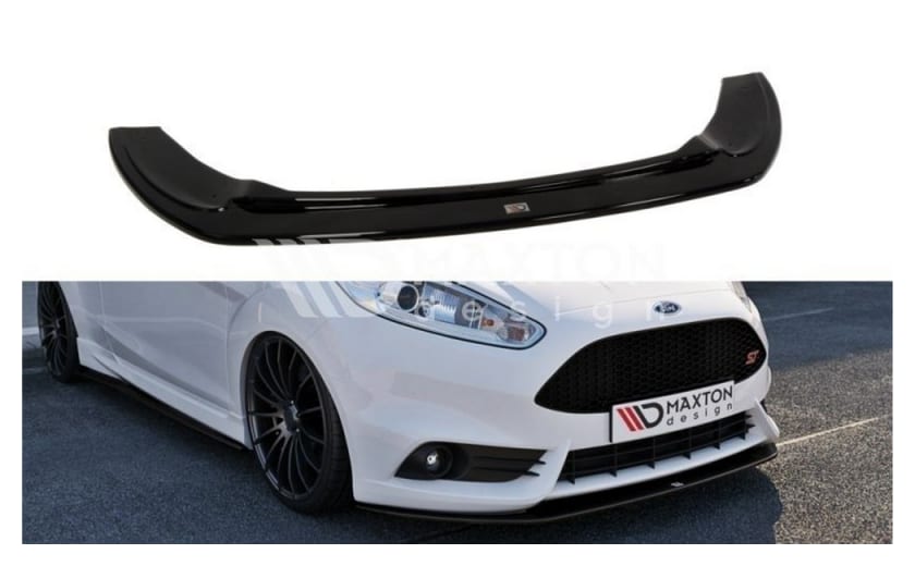 Splitter Ford Fiesta VII Facelift ST przód v.2 Gloss Black