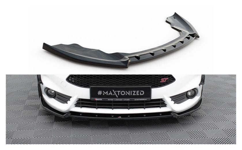 Splitter Ford Fiesta VII Facelift ST przód v.4