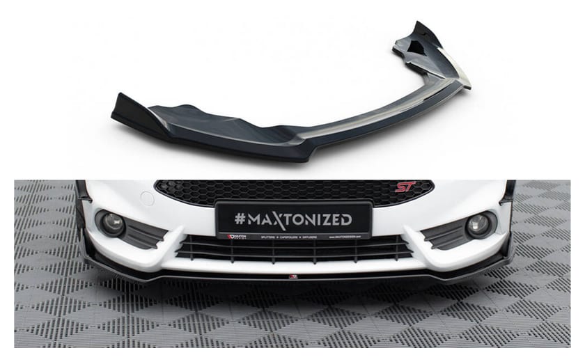 Splitter Ford Fiesta VII Facelift ST przód v.5