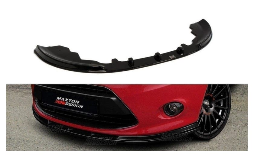 Splitter Ford Fiesta VII przód Gloss Black