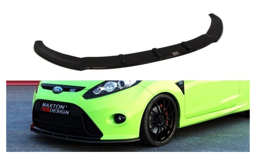Splitter Ford Fiesta VII przód Zderzak RS Look Gloss Black
