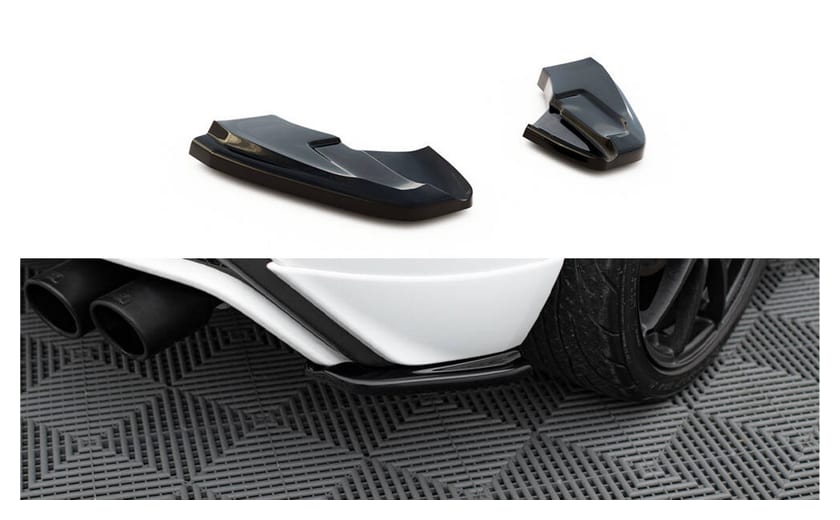 Splitter Ford Fiesta VII ST ST-Line Tył Boczne Gloss Black