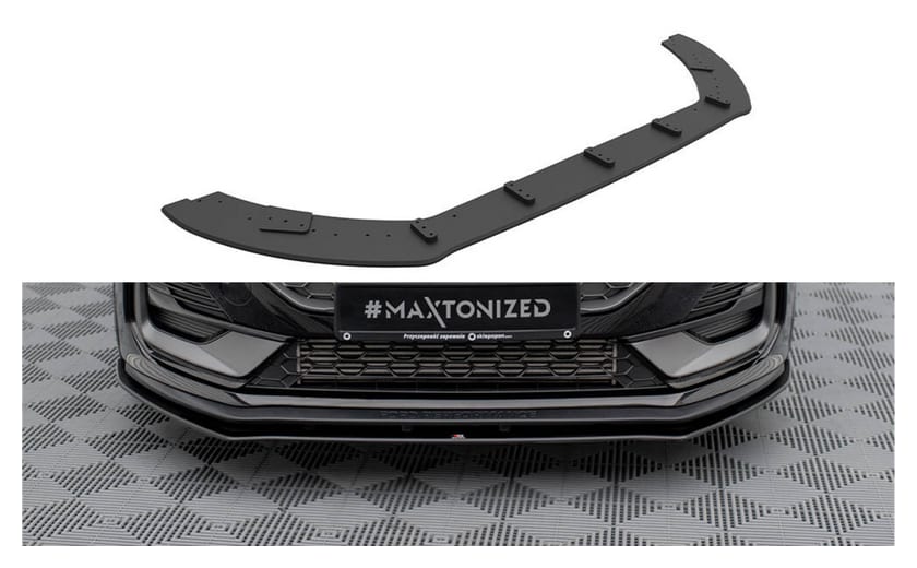 Splitter Ford Fiesta VIII Facelift ST Przód Pro Black