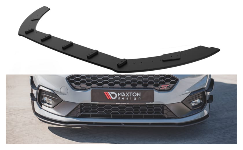 Splitter Ford Fiesta VIII ST ST-Line przód Racing Durability Black-Red