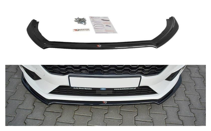 Splitter Ford Fiesta VIII ST ST-Line przód v.1 Gloss Black