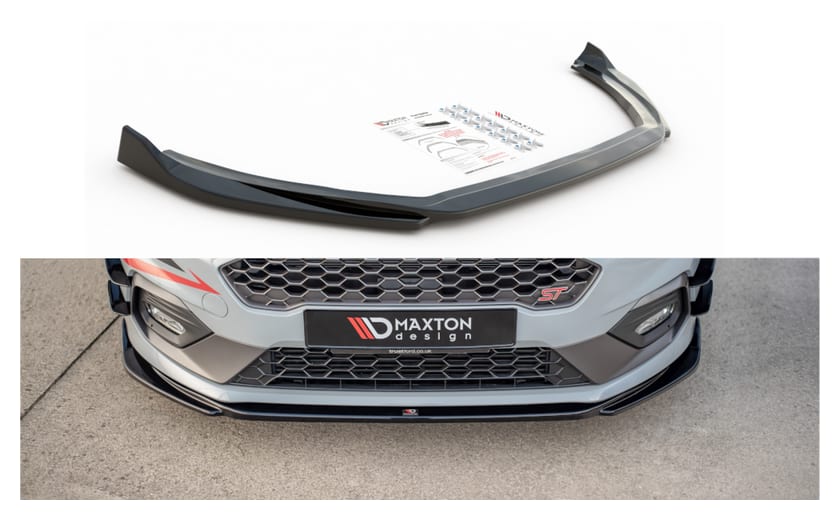 Splitter Ford Fiesta VIII ST ST-Line przód v.4 Gloss Black
