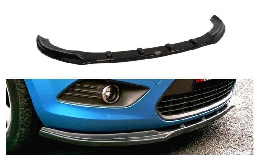 Splitter Ford Focus II Facelift przód Gloss Black