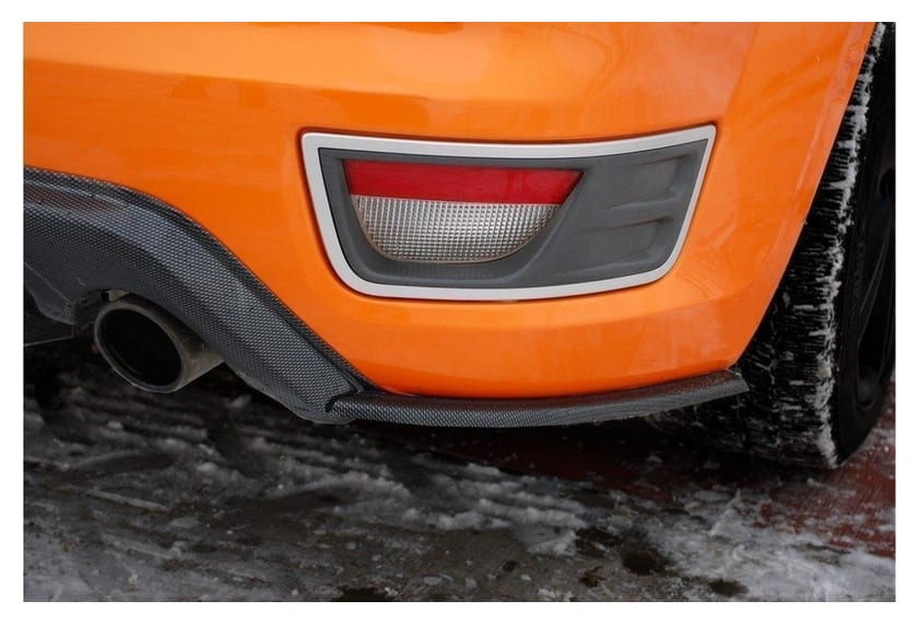 Splitter Ford Focus II ST Tył Boczne v.2 Gloss Black