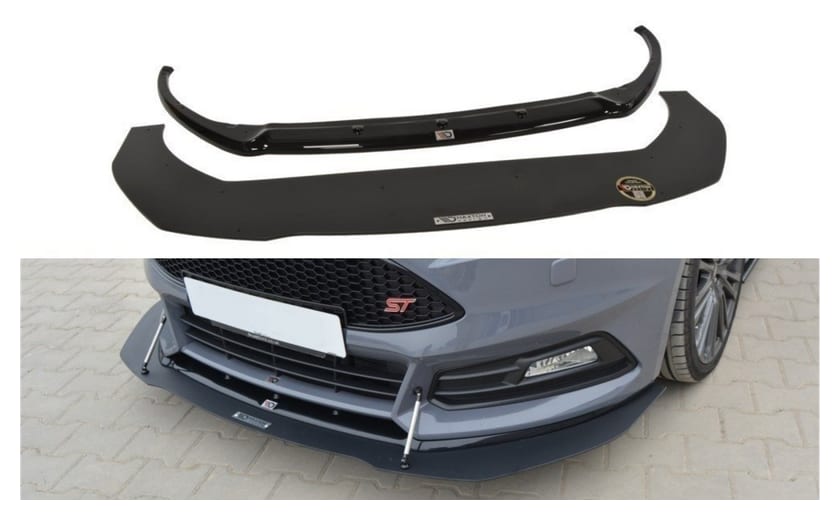 Splitter Ford Focus II STI Facelift przód Hybrydowy v.1