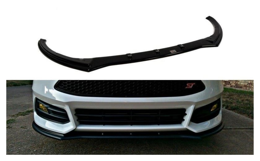 Splitter Ford Focus II STI Facelift przód v.1 Gloss Black
