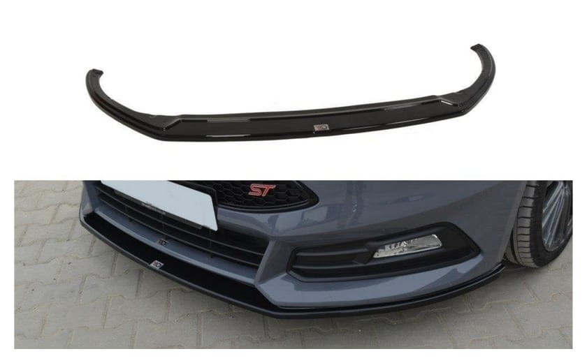 Splitter Ford Focus II STI Facelift przód v.2 Gloss Black