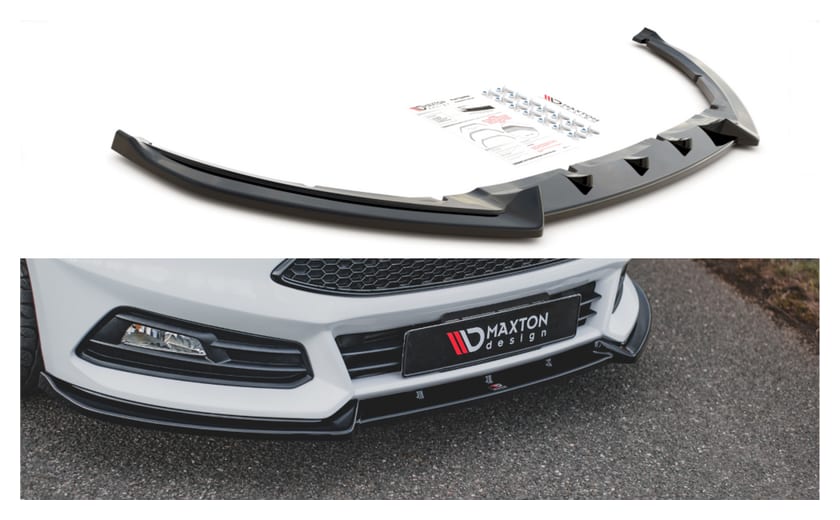 Splitter Ford Focus II STI Facelift przód v.4 Gloss Black