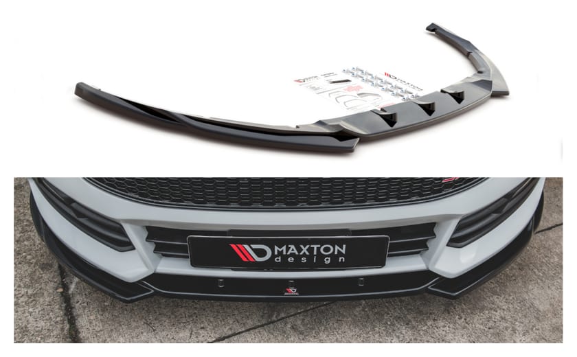 Splitter Ford Focus II STI Facelift przód v.5 Gloss Black