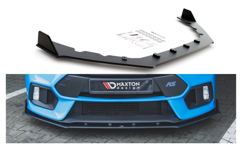Splitter Ford Focus III RS przód Racing Durability v.2 Black