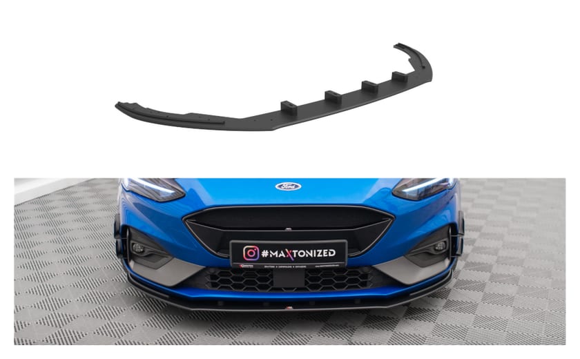 Splitter Ford Focus IV ST ST-Line przód Racing Durability Black