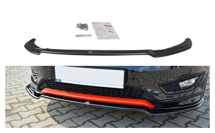 Splitter Ford Focus ST-Line III Facelift przód v.2 Gloss Black