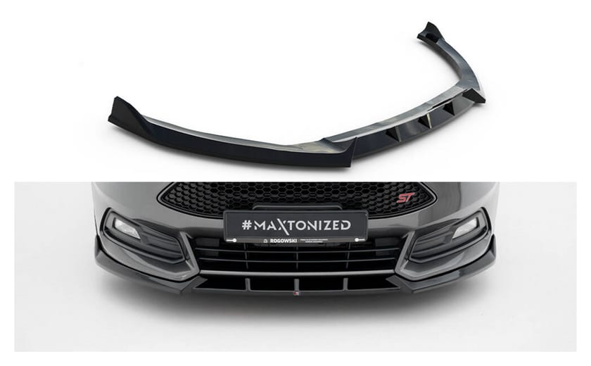 Splitter Ford Focus ST Mk3 Facelift Przód v.6