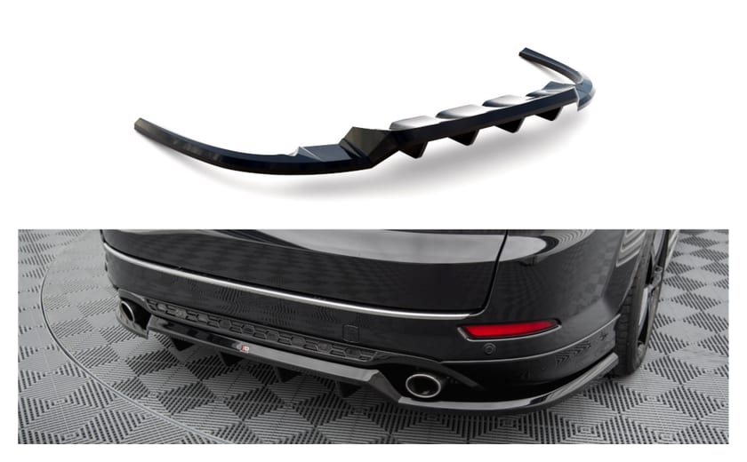Splitter Ford Mondeo IV Facelift ST-Line Tył Środkowy z Dyfuzorem