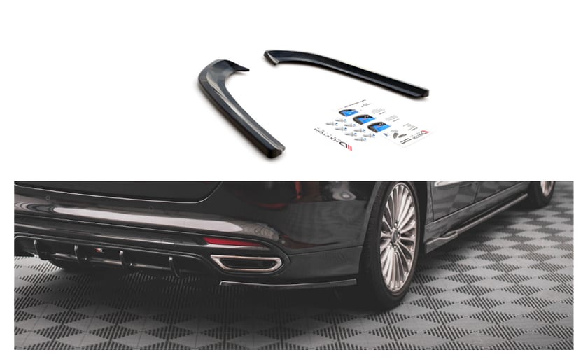 Splitter Ford Mondeo V Tył Boczne Gloss Black
