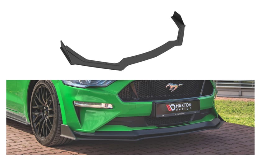 Splitter Ford Mustang VI GT Facelift Przód Pro Black