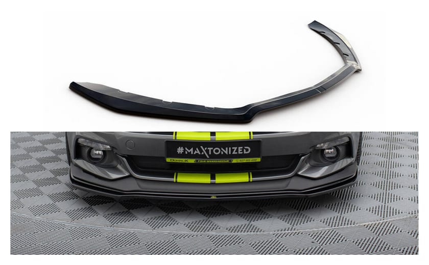 Splitter Ford Mustang VI GT przód Gloss Black
