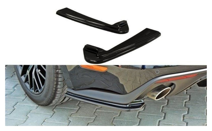 Splitter Ford Mustang VI GT Tył Boczne Gloss Black