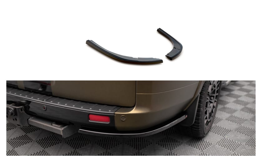 Splitter Ford Tourneo Custom I Facelift Tył Boczne