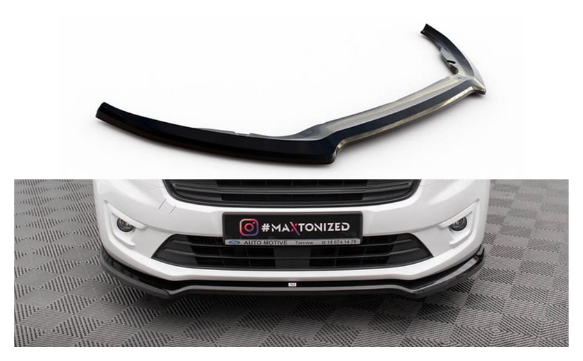 Splitter Ford Transit Connect II Facelift przód v.1
