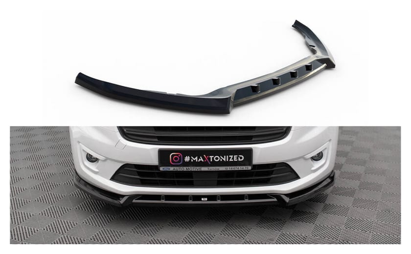 Splitter Ford Transit Connect II Facelift przód v.2