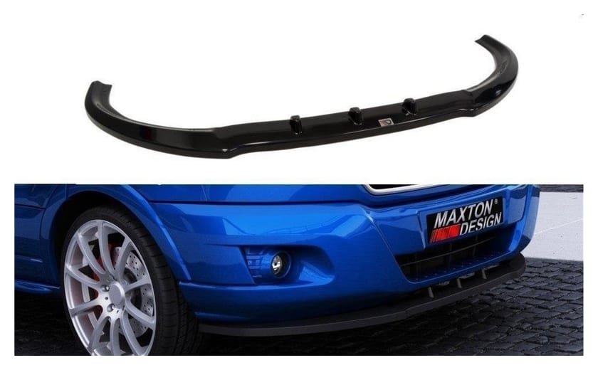 Splitter Ford Transit VIII przód Gloss Black