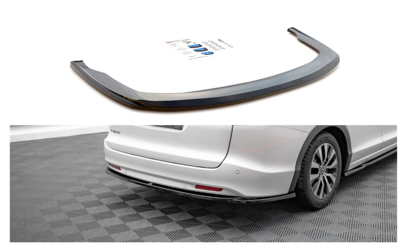 Splitter Honda Civic IX Tourer Tył Środkowy Gloss Black