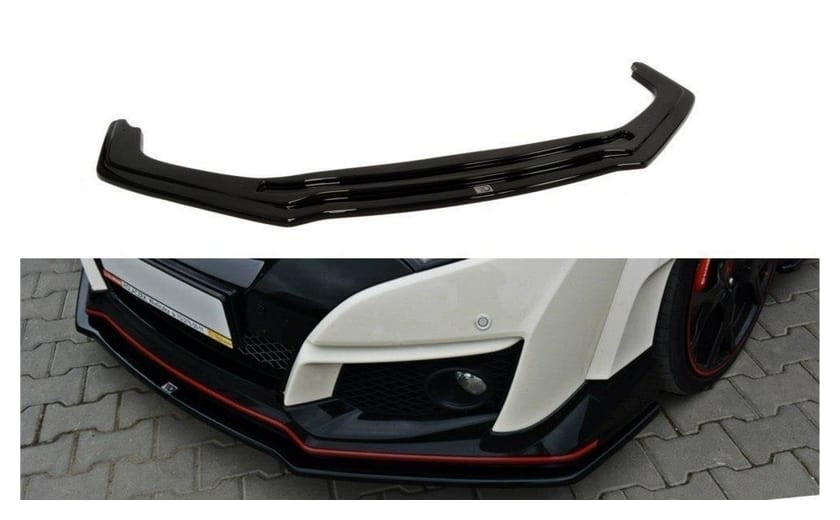 Splitter Honda Civic IX Type-R przód v.1 Gloss Black