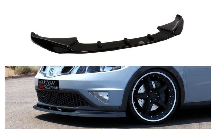 Splitter Honda Civic VIII Facelift przód Gloss Black
