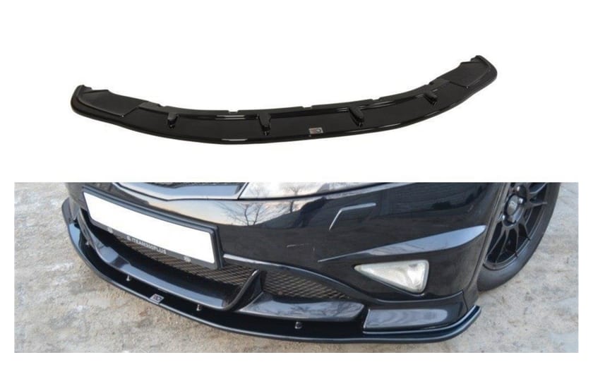 Splitter Honda Civic VIII Type-R przód Gloss Black