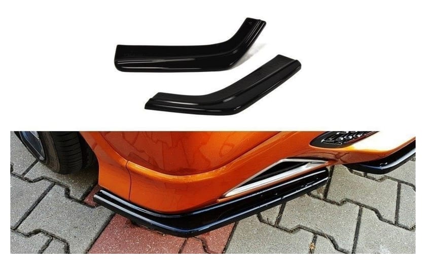 Splitter Honda Civic VIII Type-S R Tył Boczne Gloss Black