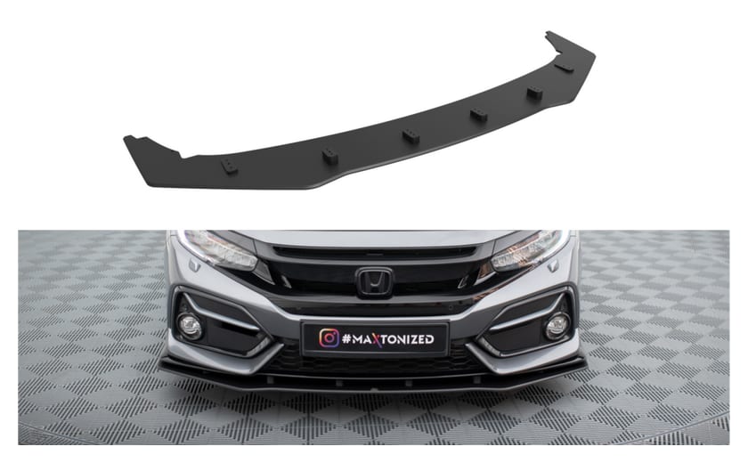 Splitter Honda Civic X Sport Przód Pro Black