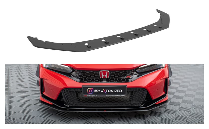 Splitter Honda Civic XI Type-R Przód Pro Black