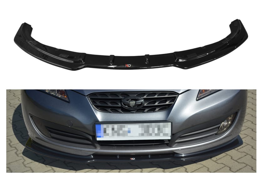 Splitter Hyundai GENESIS COUPÉ MK.1 przód Gloss Black