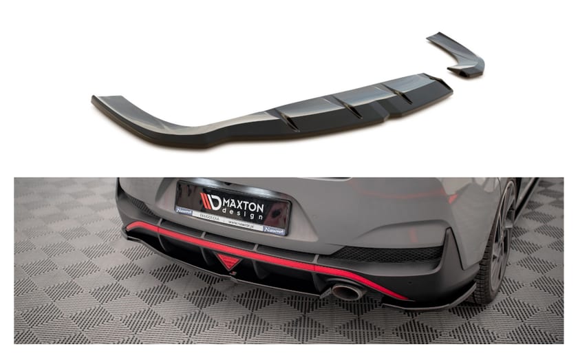 Splitter Hyundai I30 Fastback N-Line III Facelift Tył Boczne
