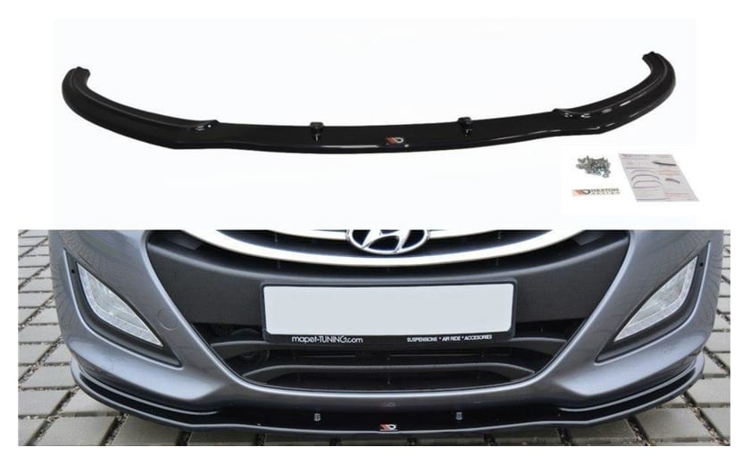 Splitter Hyundai i30 II przód Gloss Black