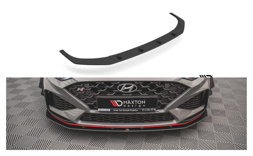 Splitter Hyundai I30 III Facelift N Przód Pro Black-Red