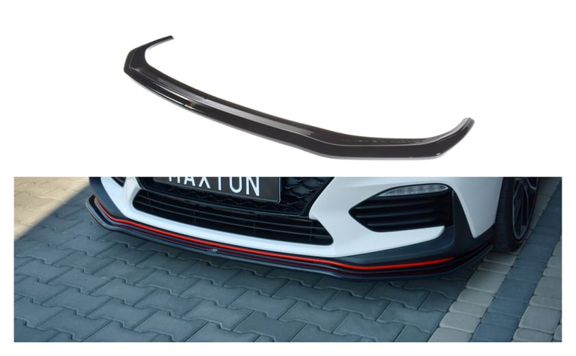 Splitter Hyundai I30 III N przód v.2 Gloss Black