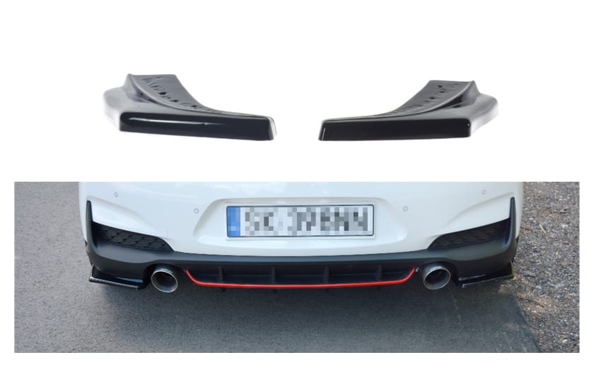 Splitter Hyundai i30 III N Tył Boczne Gloss Black