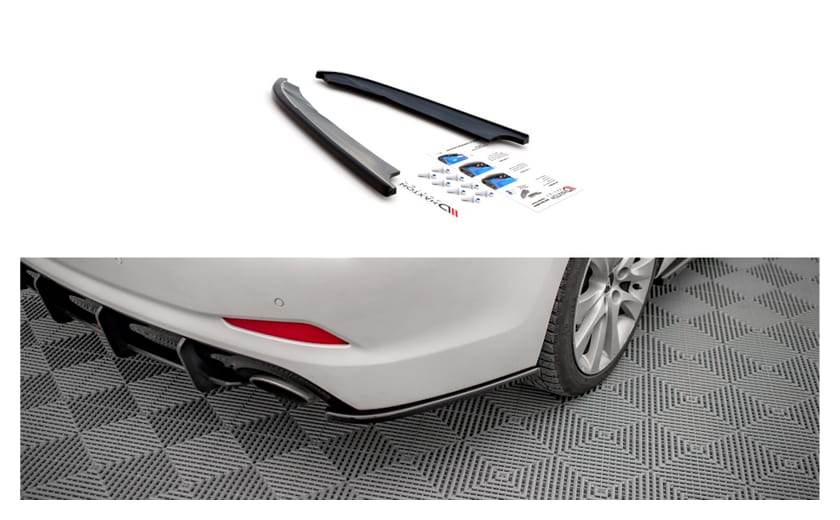 Splitter Hyundai I40 I Tył Boczne Gloss Black